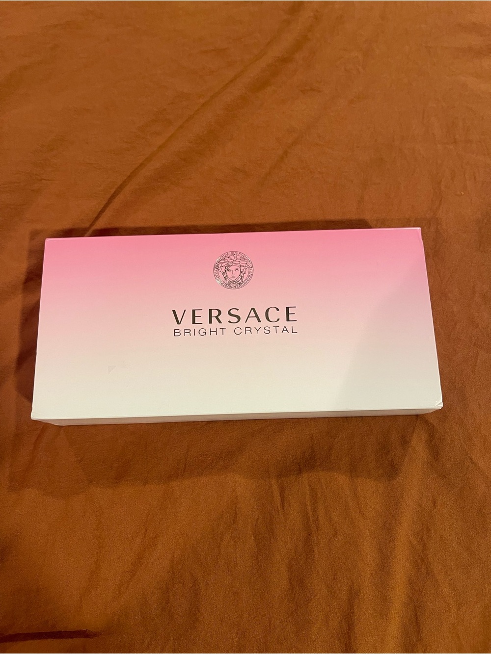 Versace Bright Crystal Gradient Pink and White Accessory Box